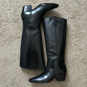 J. Crew Piper knee-high boots in 100% leather